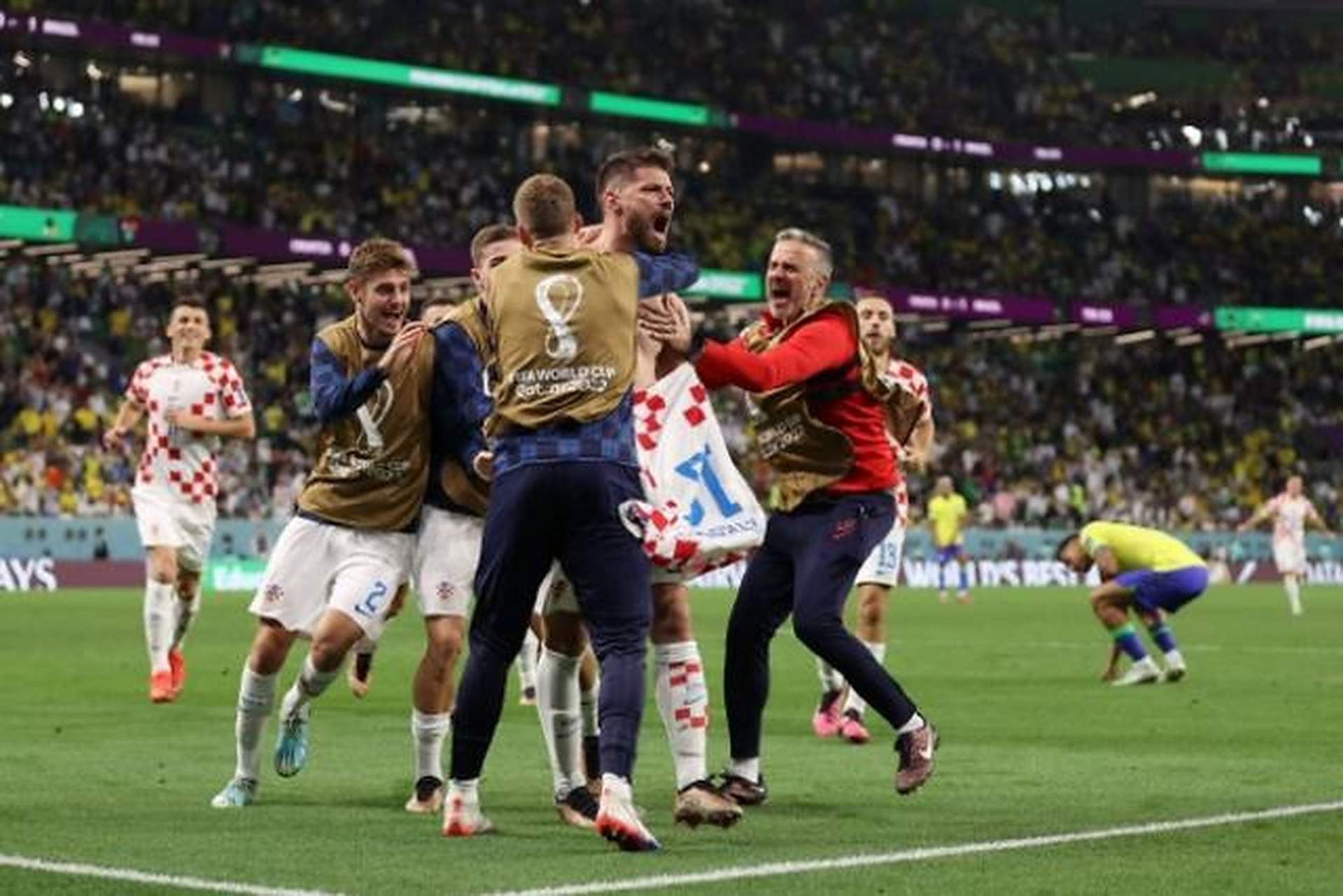 包含克罗地亚凭借点球淘汰西班牙，赛场风云再起的词条