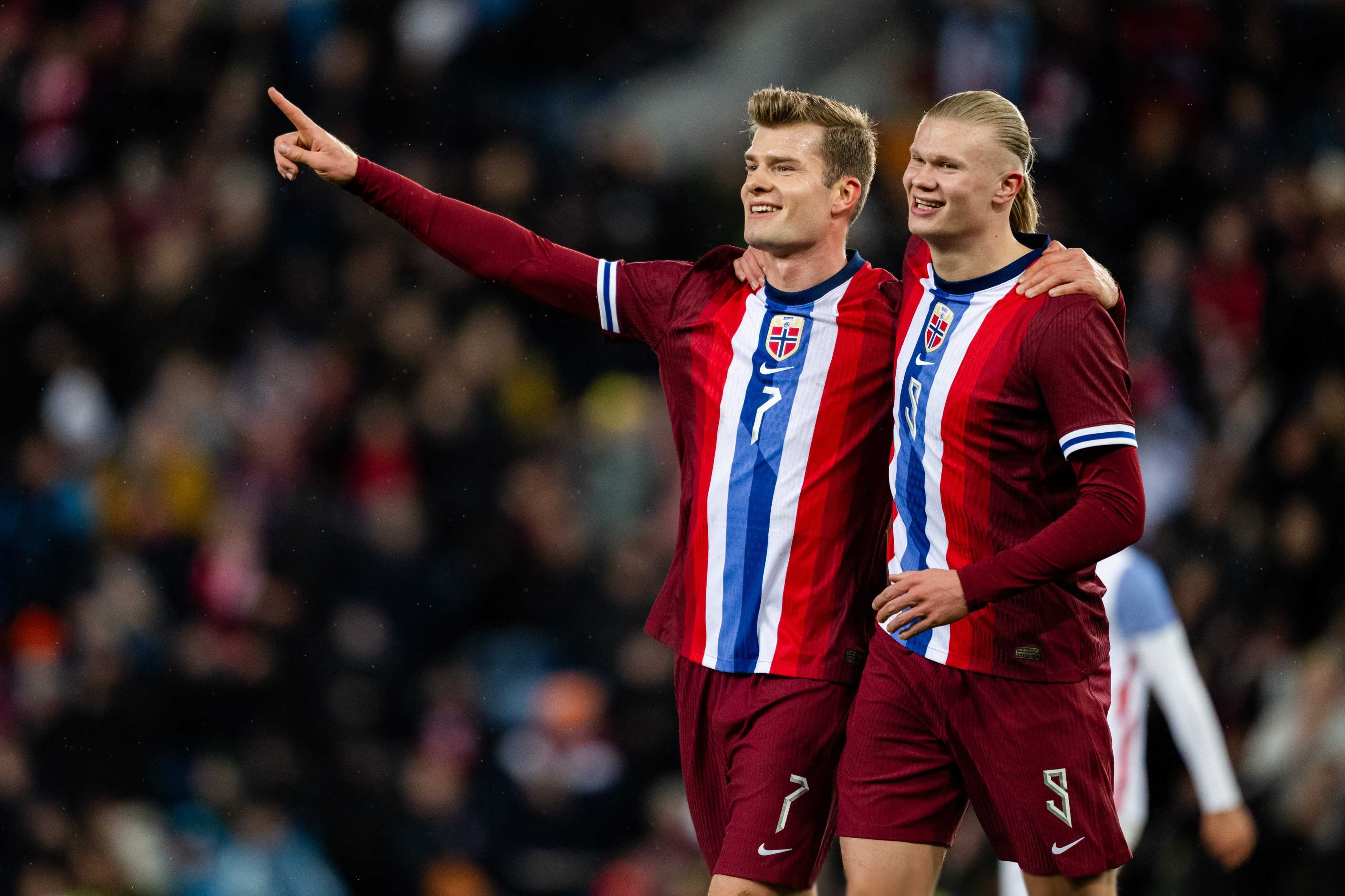 包含欧国联比赛：瑞典队逆转挪威，取得四强资格的词条