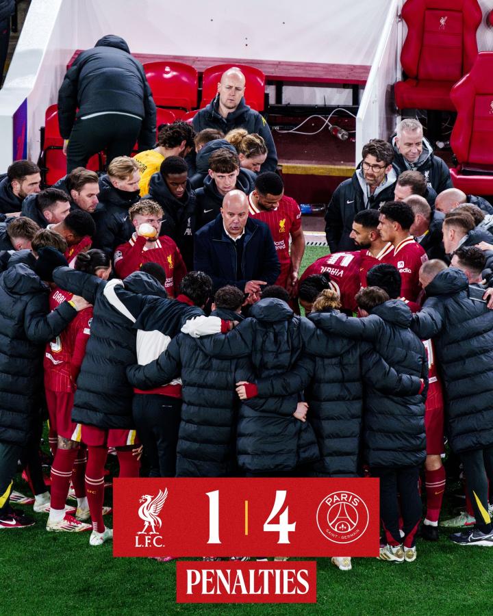 利物浦送走巴黎圣日耳曼 利物浦送走巴黎圣日耳曼